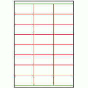 70mm x 35mm - 24 labels per sheet