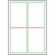 99.1mm x 139mm - 4 labels per sheet