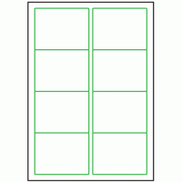 99.1mm x 67.7mm - 8 labels per sheet