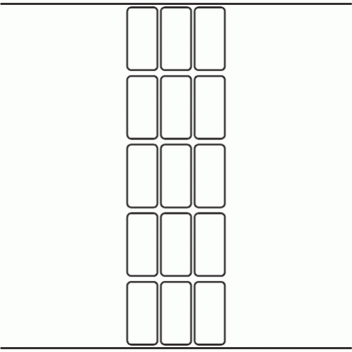 1073 - Label Size 26mm X 54mm - 3,540 Labels Per Roll